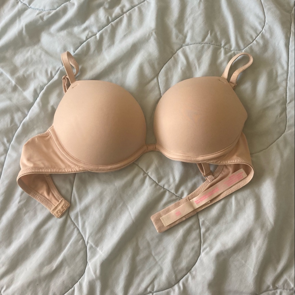 VICTORIA’S SECRET PINK WEAR EVERYWHERE SUPER PUSH UP PUSH-UP 32C